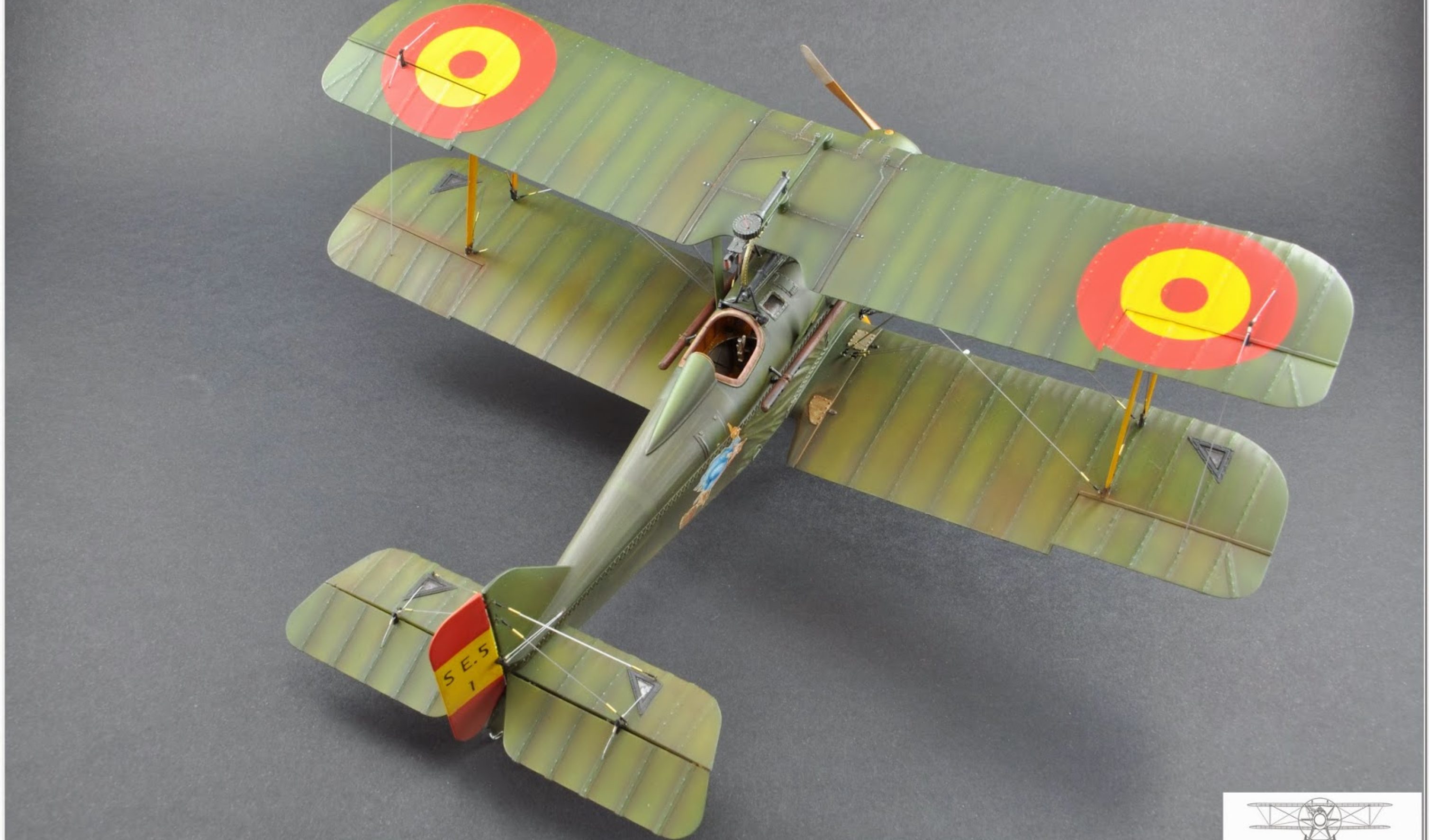 R.A.F. SE.5a Hisso by Chema Martinez